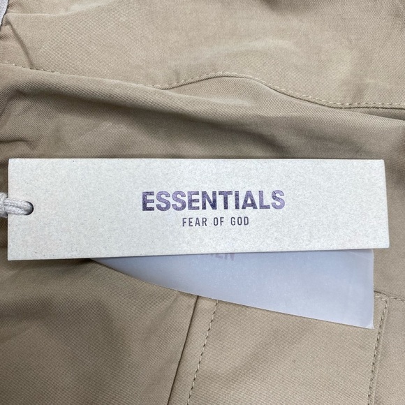 Essentials x Fear of God Logo Waisted Khaki Cargo Skirt NWT - Picture 8 of 8